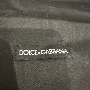 Dolce & Gabbana Classic Black New Fabric Dust bag 20 x 32 cm